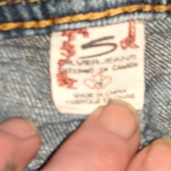 Women's silver jeans,,26" - Picture 3 of 3